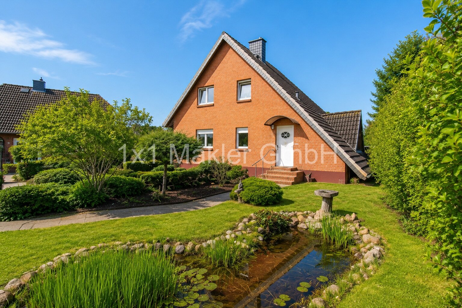 Einfamilienhaus in grüner Oase