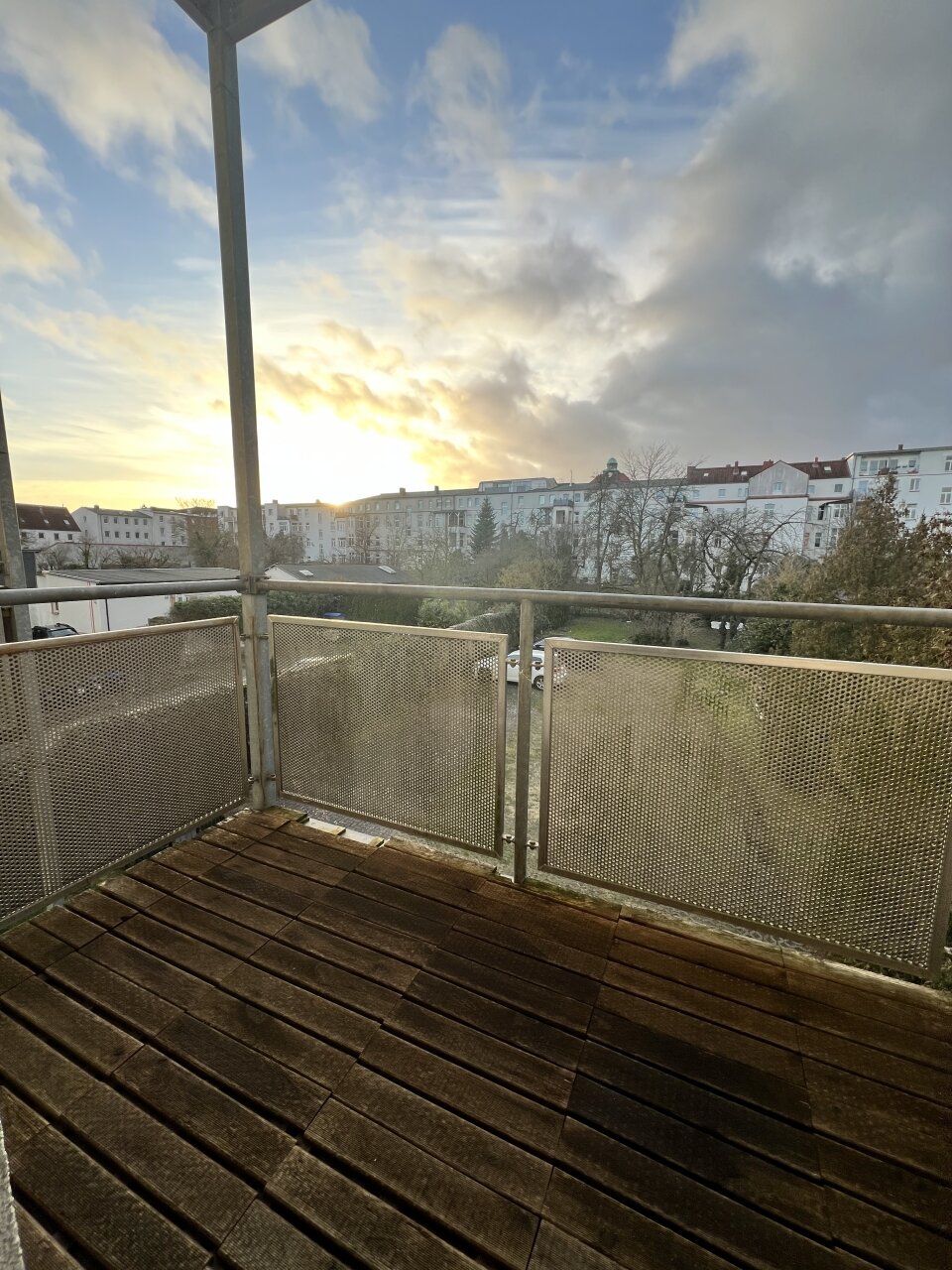 Blick vom Balkon Blick vom Balkon