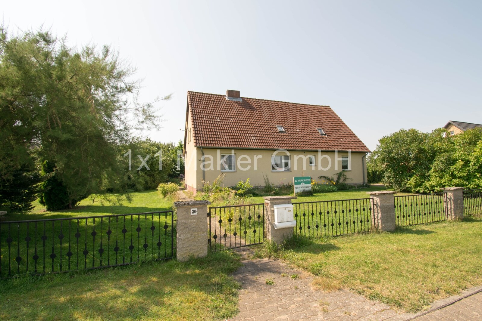 Blick von der Straße Blick von der Straße