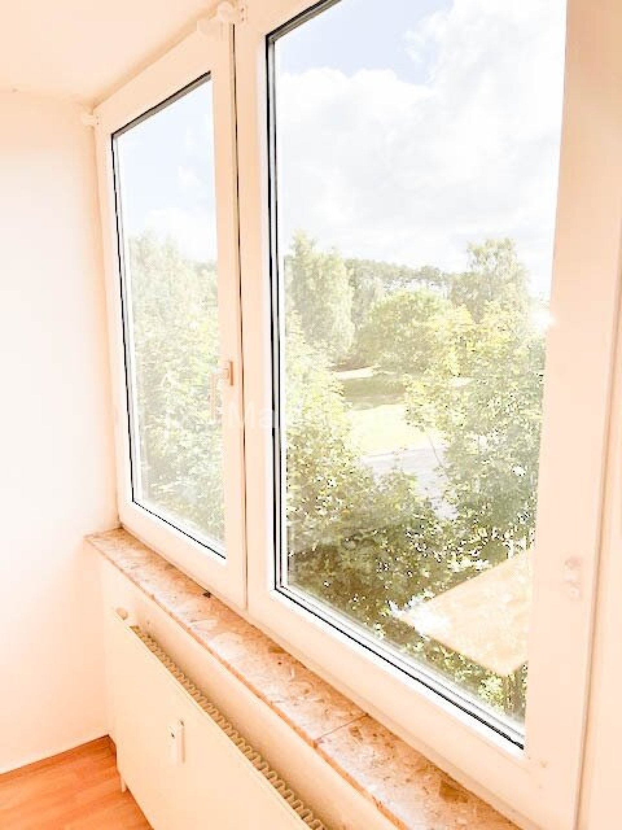 Blick aus dem Wohnzimmer