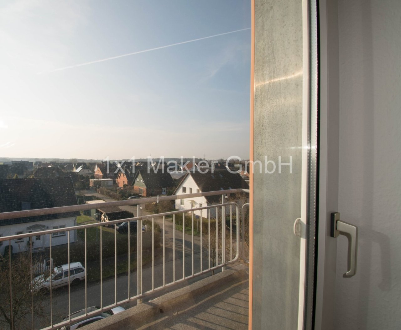 Blick vom Balkon